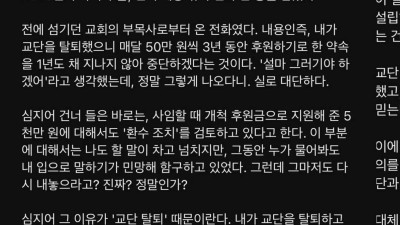 폭주하는 사역자, 누가 좀 말려줄 것인가— 염보연 목사의 연합·정체성·SNS 행보에 대한 신학적 진단